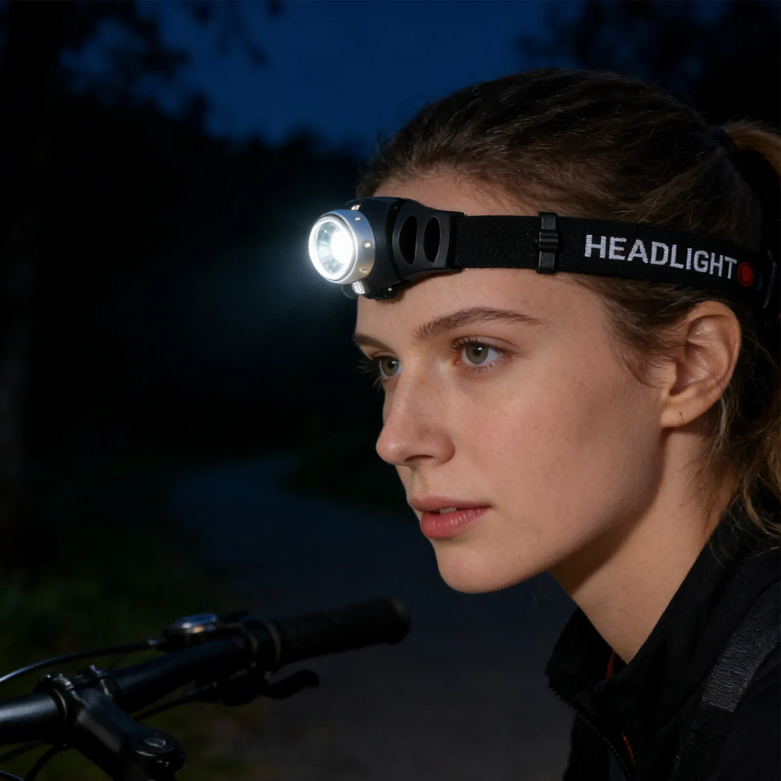 LED Headlamp Adjustable Strap High Brightness 500 Lumens Lightweight Running Hiking Camping Reading Fishing Hunting Headlight