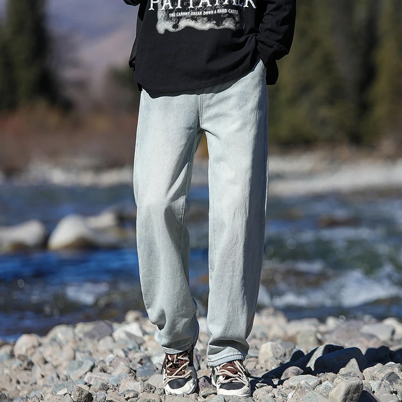 2023 New Trendy Men's Jeans Casual Fashionable High End Elegant Handsome Representative Of Outdoor Essential Jeans Handsome Mens