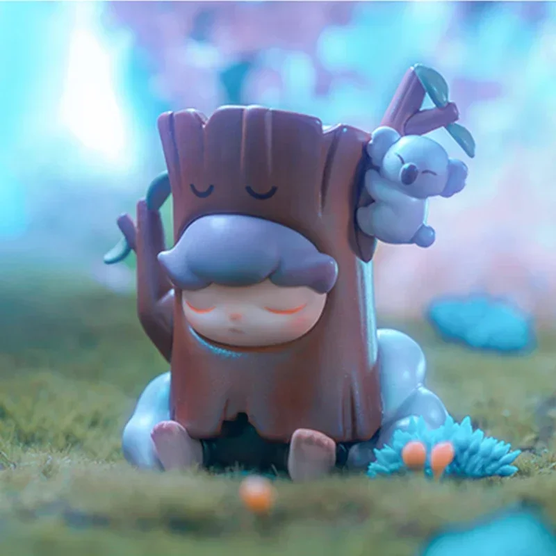 POP MART Dimoo Forest Night Series слепая коробка Mystery Box Guess Bag игрушки куклы милые аниме фигурки настольные украшения коллекция подарок