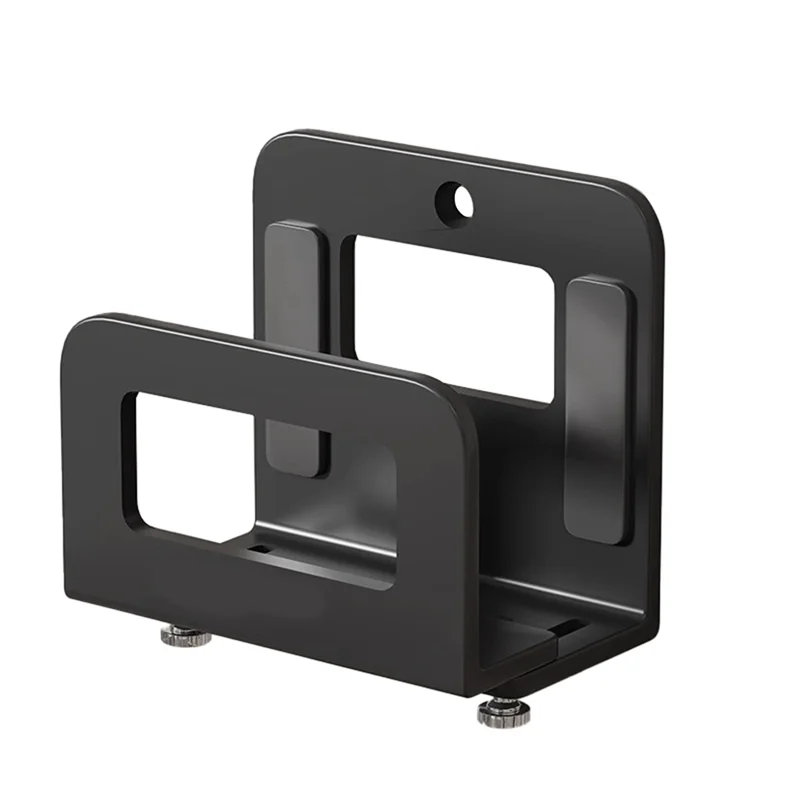 

SUNRI-Adjustable Wall Mount Holder For Small Devices Fits Router Modem Media Players Secure & Space-Saving Design