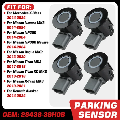 Sensor de marcha atrás de estacionamiento PDC para Nissan Navara Nissan Titan Nissan x-trail Nissan NP300 Nissan Rogue 2014-2024 28438-3SH0B
