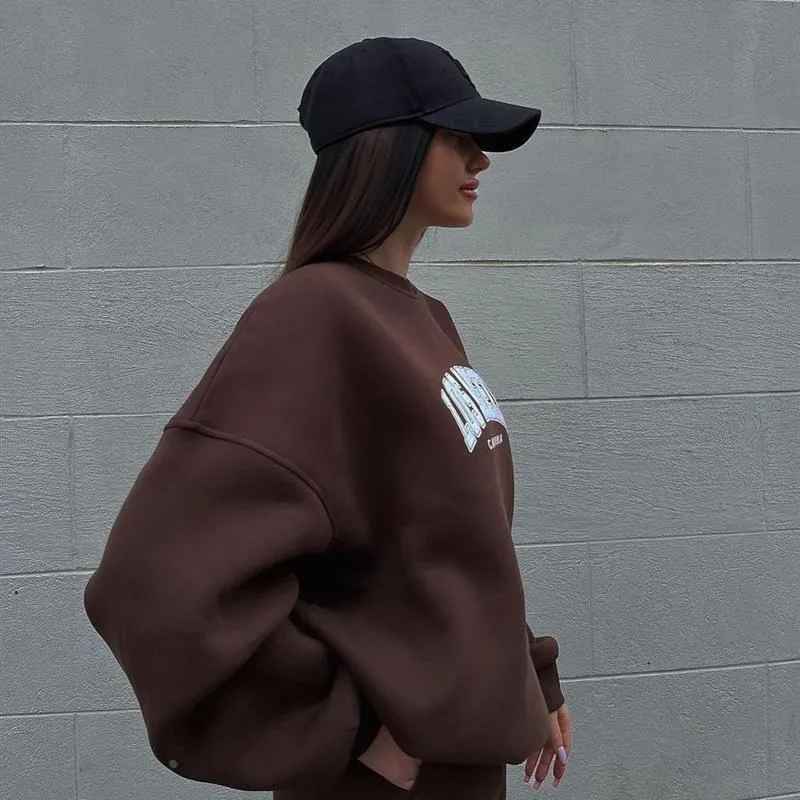 

Женский повседневный комплект свитера Long Sve Vintage Sle, футболка, ансамбль для женщин среднего возраста и ly