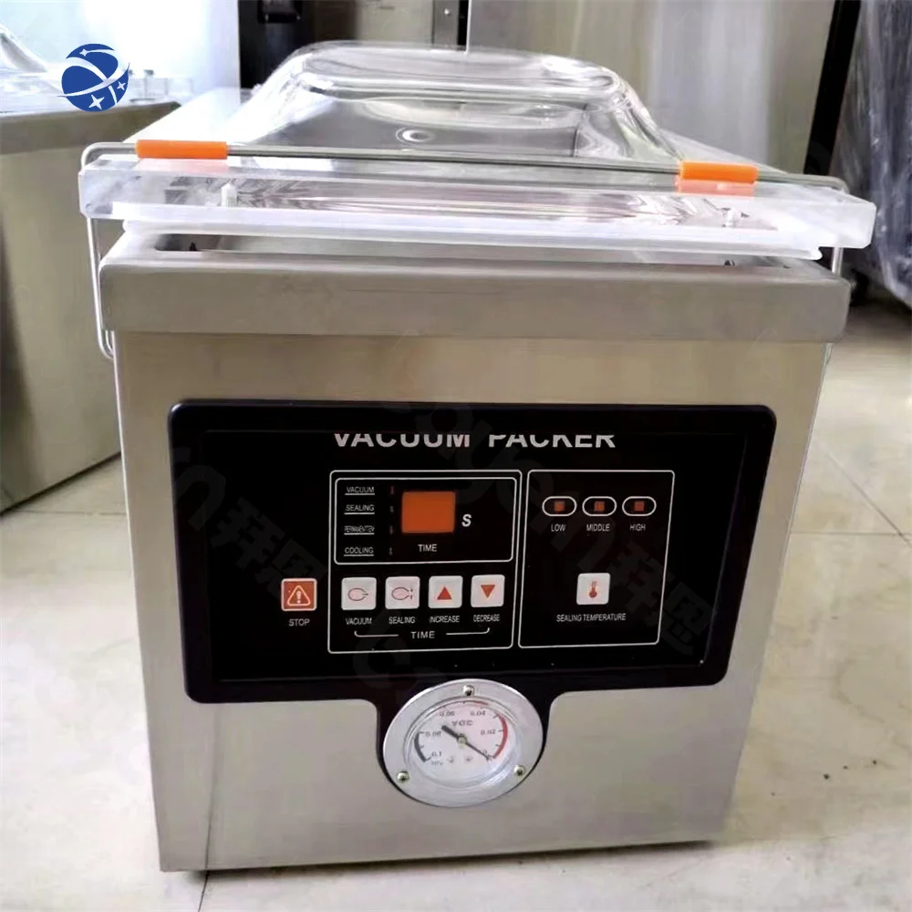 DZ-260 High Quality Tabletop Vacuum Packager Food Vacuum Single Chamber Sealer Vacuum Packaging Machine For Food Packing