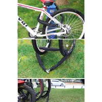 Bike Chain Lock Bicycle Heavy Duty Safety Lock 80CM Metal Anti-theft Mountain Bike Road Motorcycle Scooter Padlock With Key