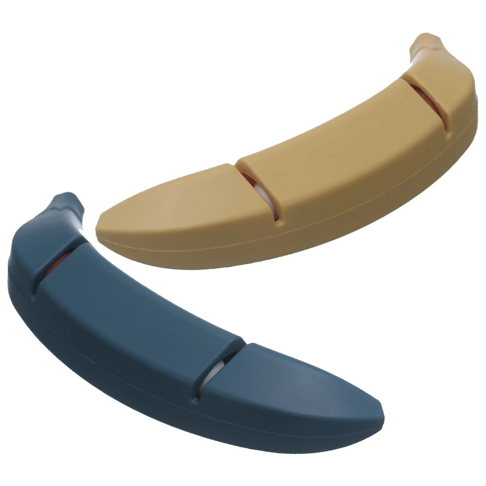 

2Pcs Compact Cutter Sharpener Materials Safe Fast Sharpening for Fruit Cutters Home Kitchen Tool