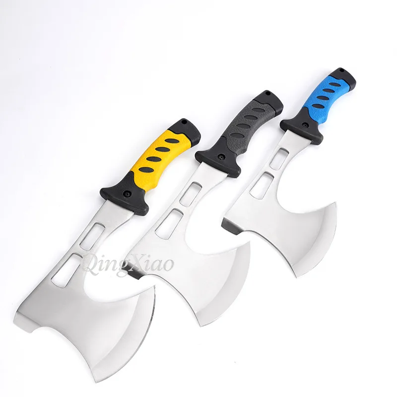 Portable Multi Purpose Hand Axe Outdoor Gear Car Camping Maintenance Tree Logging Firewood Splitting Emergency Practical Tools