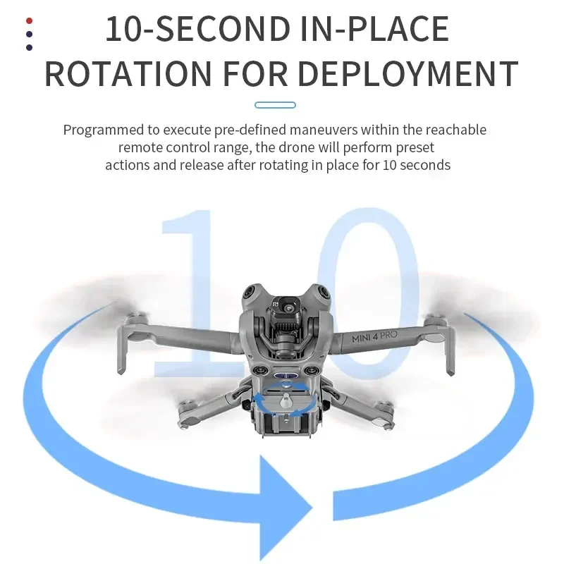 نظام إسقاط طائرة بدون طيار ل DJI Mini 4 Pro ، Air 2S ، Mavic Air 2 ، اقتراح الزفاف ، جهاز نقل القاذف مع ملحق معدات الهبوط