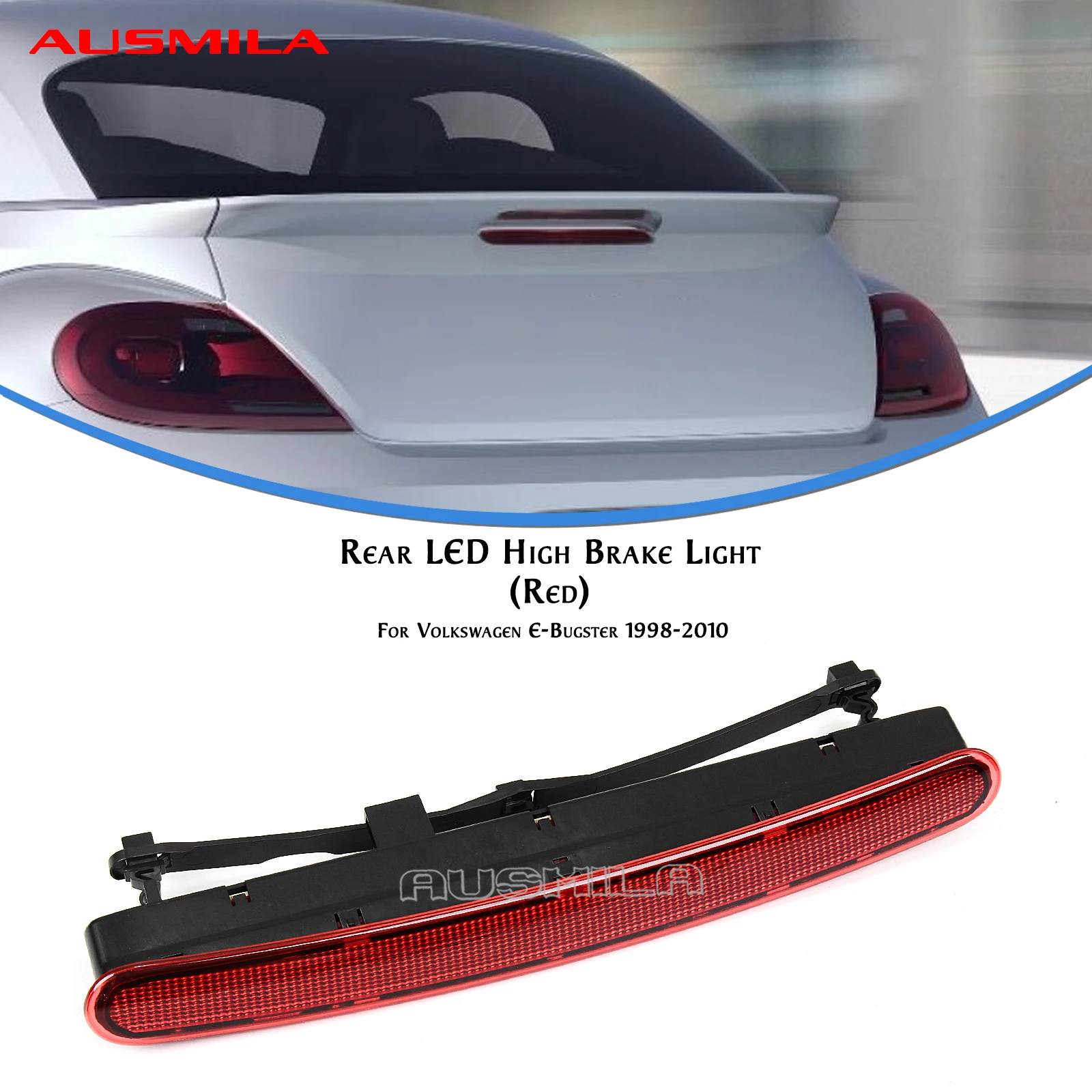 

Дополнительный стоп-сигнал (третий стоп-сигнал) для Volkswagen Beetle 1998-2010