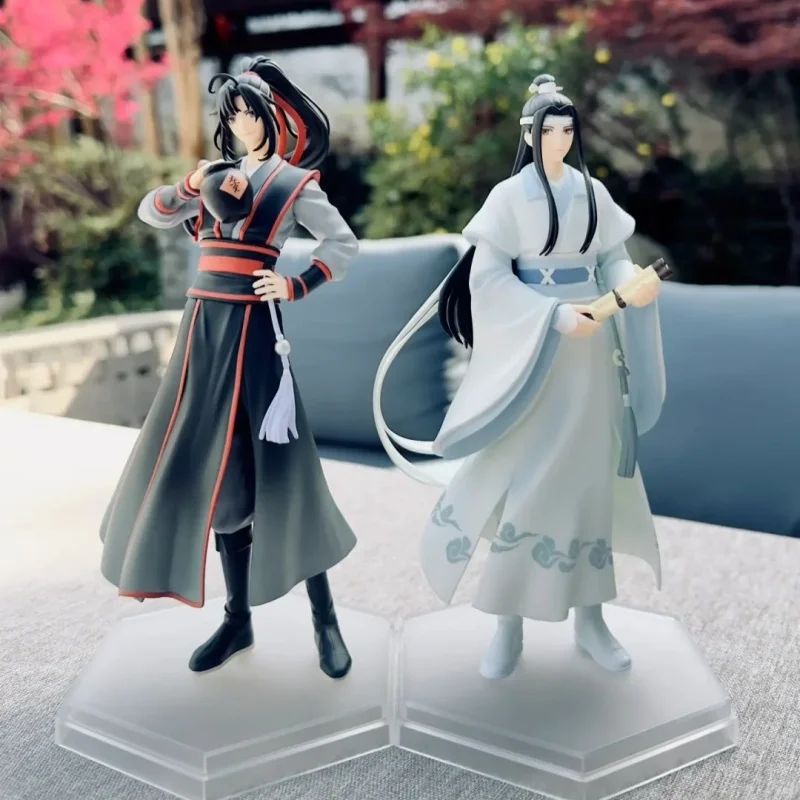 Anime Wei Wuxian Lan Wangji Action Figures Mo Dao Zu Shi Model Dolls Figurines Pvc Statue Collection Children Toy Gifts Decor