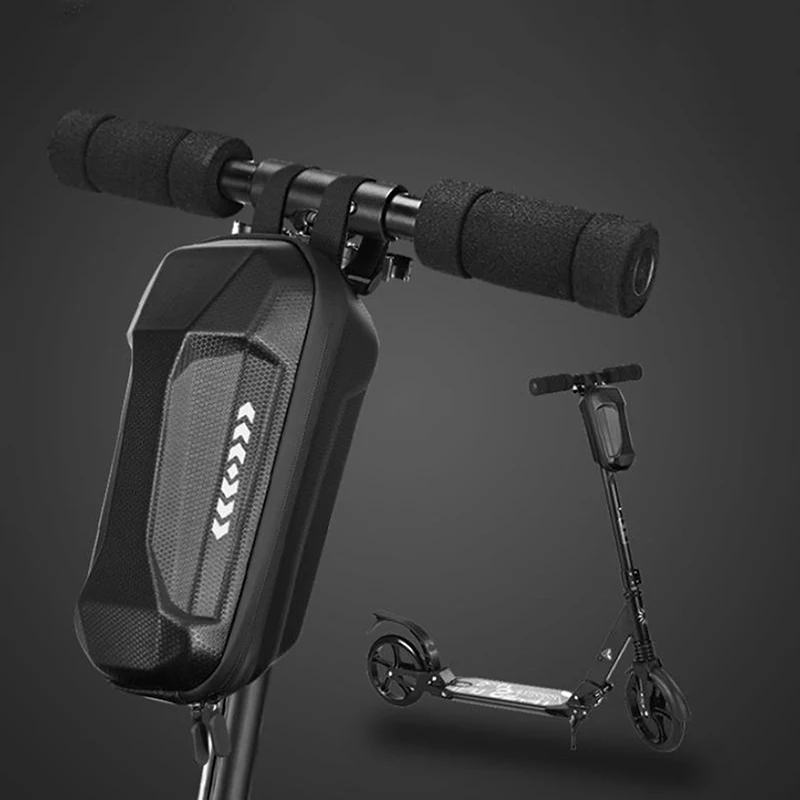 Waterproof Durable EVA Hard Shell Storage Bag Scooter Handlebar Pouch E Scooter Fold Bike Supplies