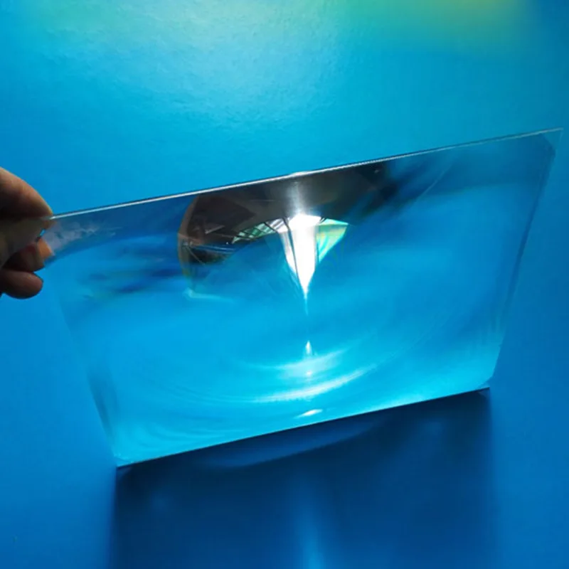 2cps 200mm Optical Plastic Solar Fresnel Lens Pmma Focal Length DIY Projector Lenses Plane Magnifier Solar Energy Concentrator