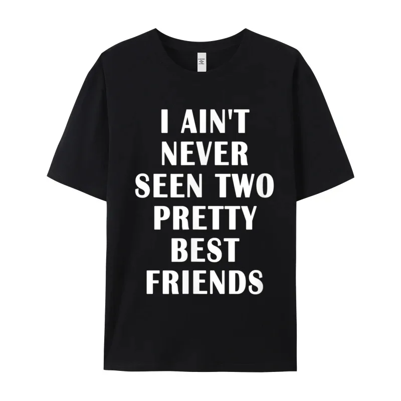 Funny Male Tshirts Funny I Aint Never Seen Crazy Tops Tees Pure Cotton Short Sleeve Leisure T Shirts Crew Neck