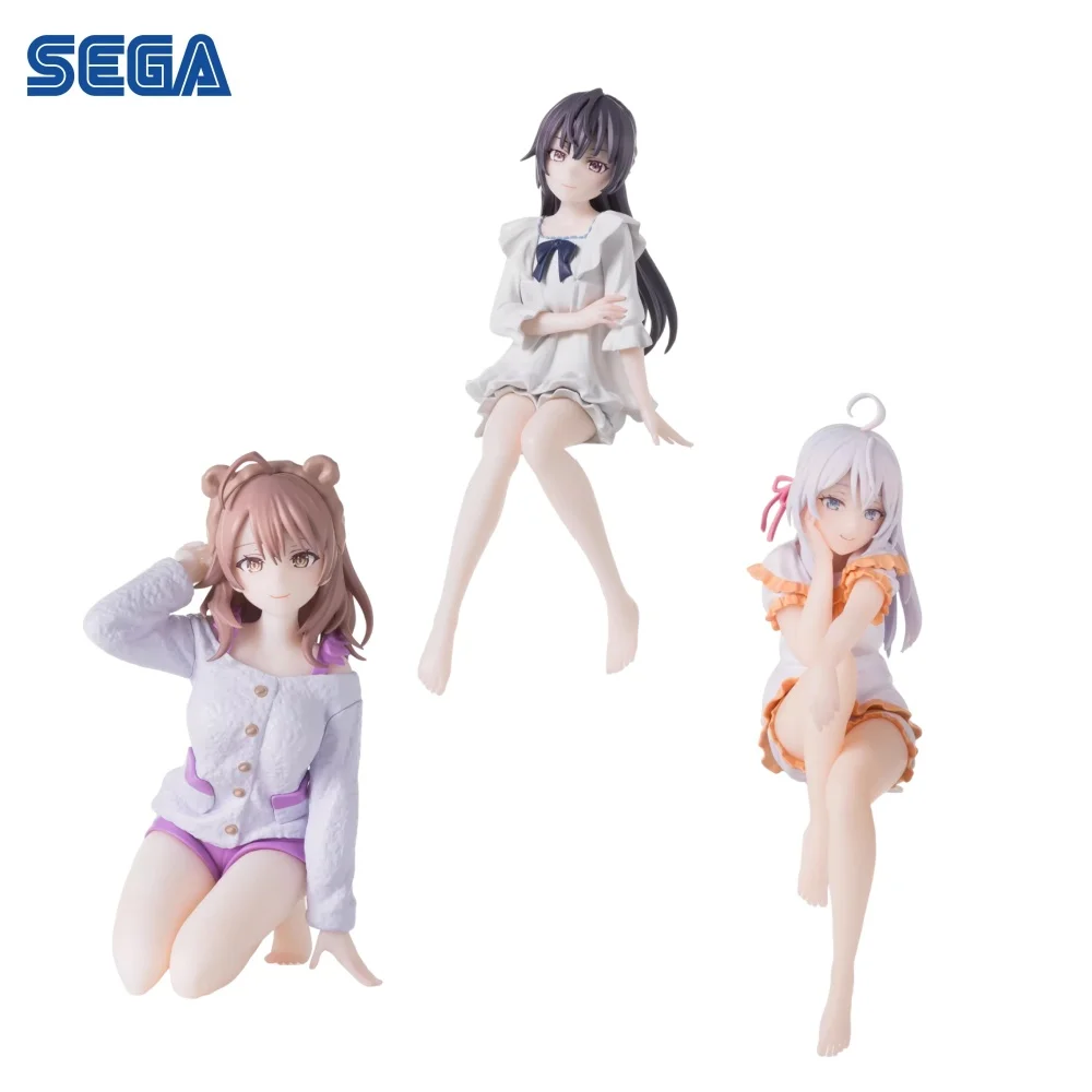 SEGA Alya Sometimes Hides Her Feelings in Russian Anime Yuki Suou & Alya & Martha Noodle Stopper Action Figures Original Figuart