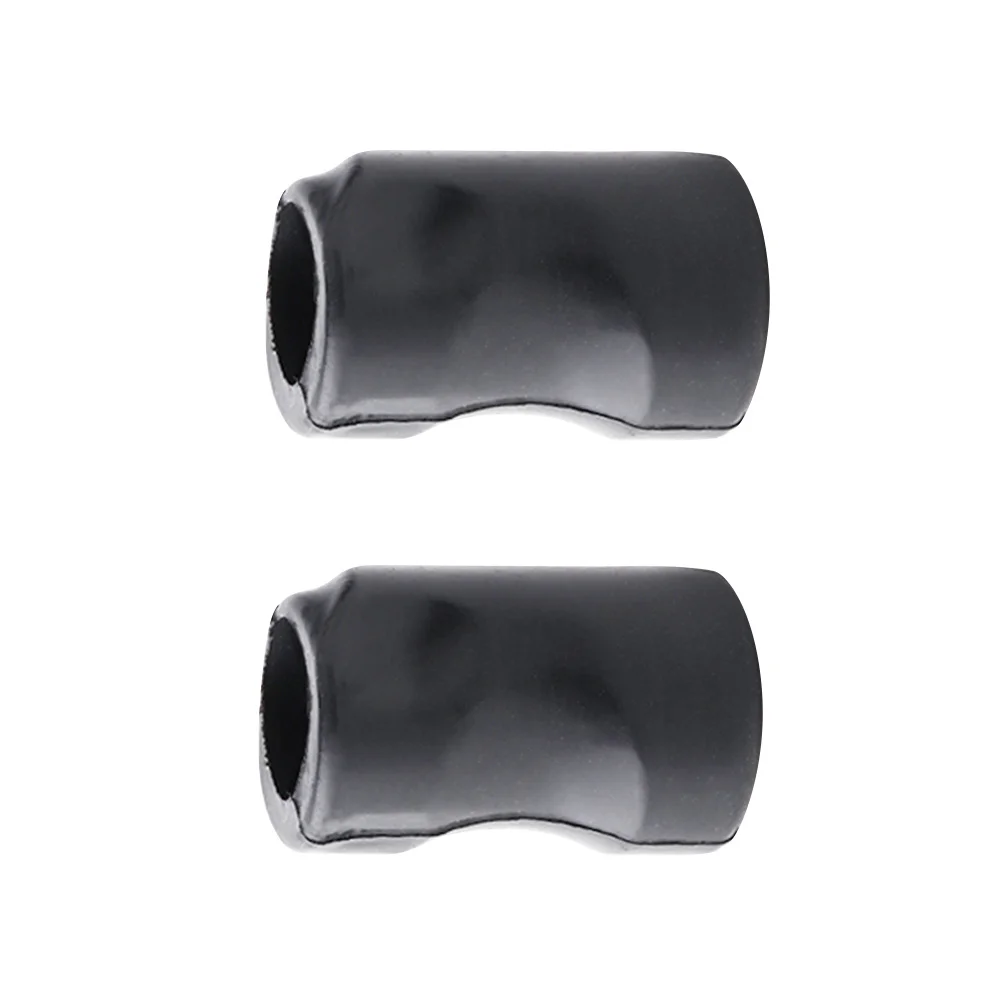 2 قطعة أغطية مقبض الوشم السيليكون قبضة كم أسود مريح مقاومة للحرارة غطاء مقبض المهنية للاستوديوهات