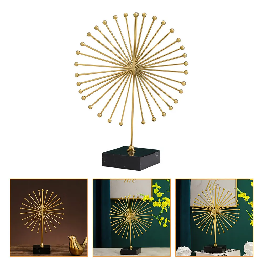 

1 шт. Золотое железное украшение для дома, креативный настольный декор для кабинета, гостиной, спальни, офиса, декоративный элемент интерьера