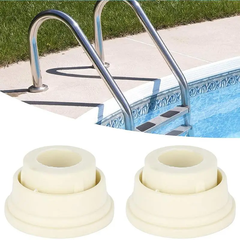 

2pcs Swimming Pool Ladder Safety Bumper Pool Ladder Parts Ladder Fittings Anti-Aging Ladder Rubber Plug swim Pool Accessories