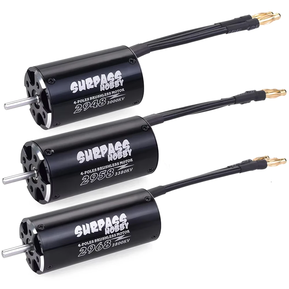 Surpass Hobby-Chaqueta de refrigeración por agua para barco teledirigido, Motor sin escobillas, BS 40A 50A 60A 80A 100A V2 2-6S ESC 2948 2958 2968 3660 3670