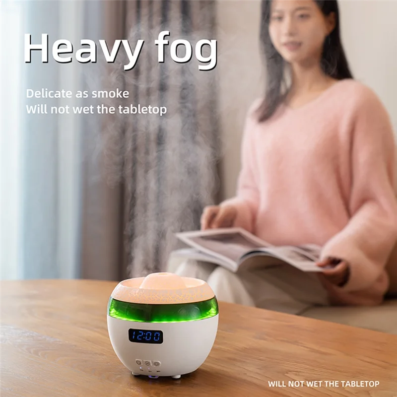 A84G-Dynamic المرطب المنزل سطح المكتب شاشة ديجيتال على مدار الساعة اللاسلكية التحكم عن بعد جوهر النفط الروائح آلة الاتحاد الأوروبي التوصيل
