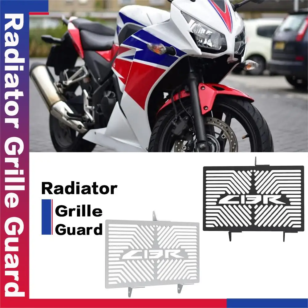 

For Honda CBR 300R CBR300R 2015-2022 2023 CB300F CBR250 R Motorcycle Parts Radiator Grille Guard Cover Water Tank Protection