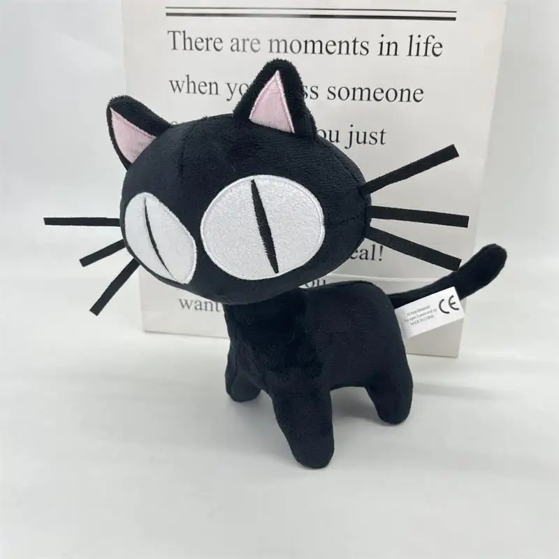 Trigun Maximum Plush Black Cat Anime Character Doll High Quality Gift