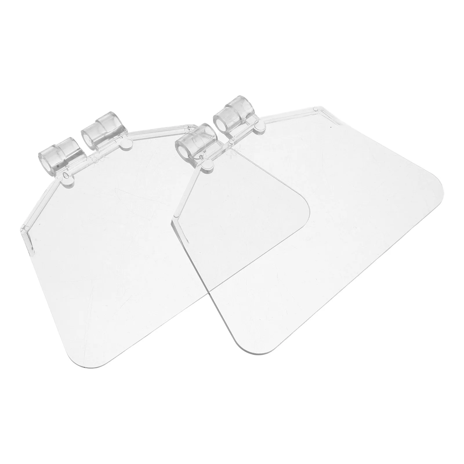 Protectores oculares de banco, protector de herramientas reutilizable para moler alta transparencia, protección contra el polvo, duradero y fácil, 2 uds.