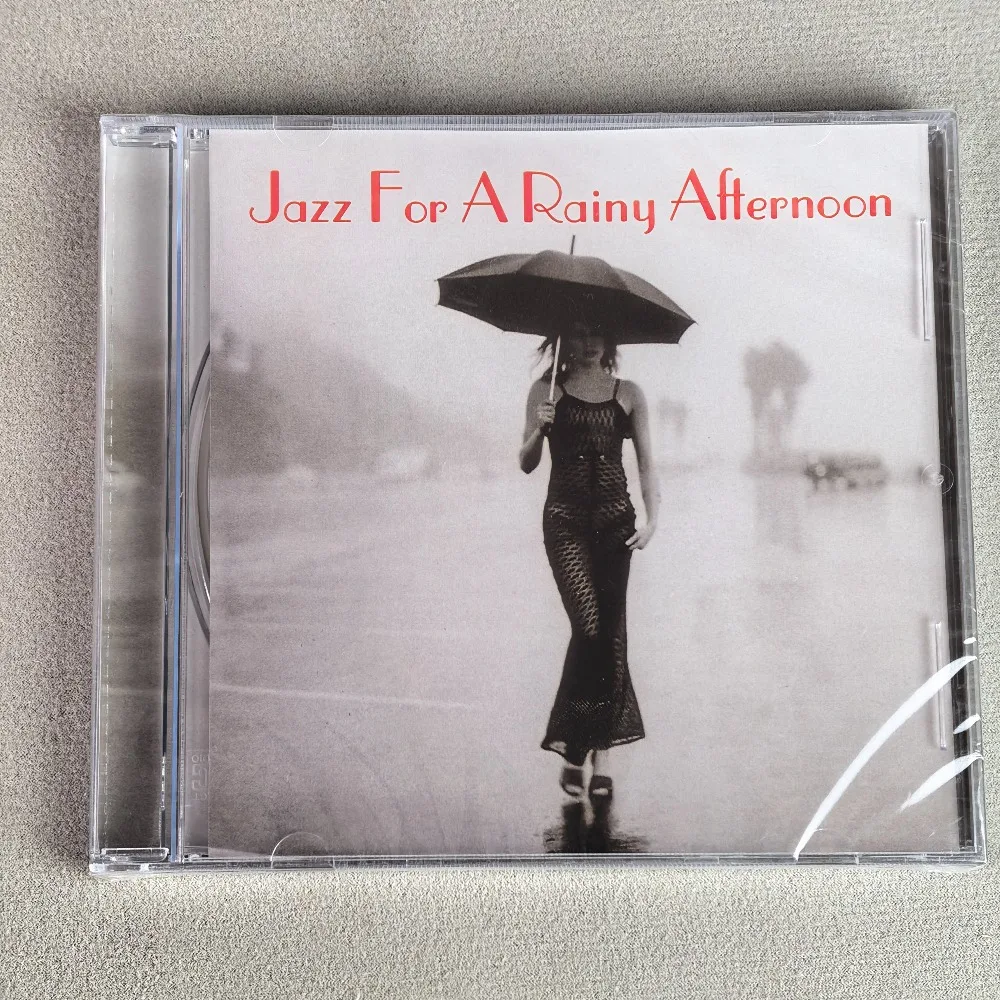 CD 'Jazz For A Rainy Afternoon' Jazz d'écoute facile Cool Jazz Jazz de détente Jazz doux Compilation Son atmosphérique