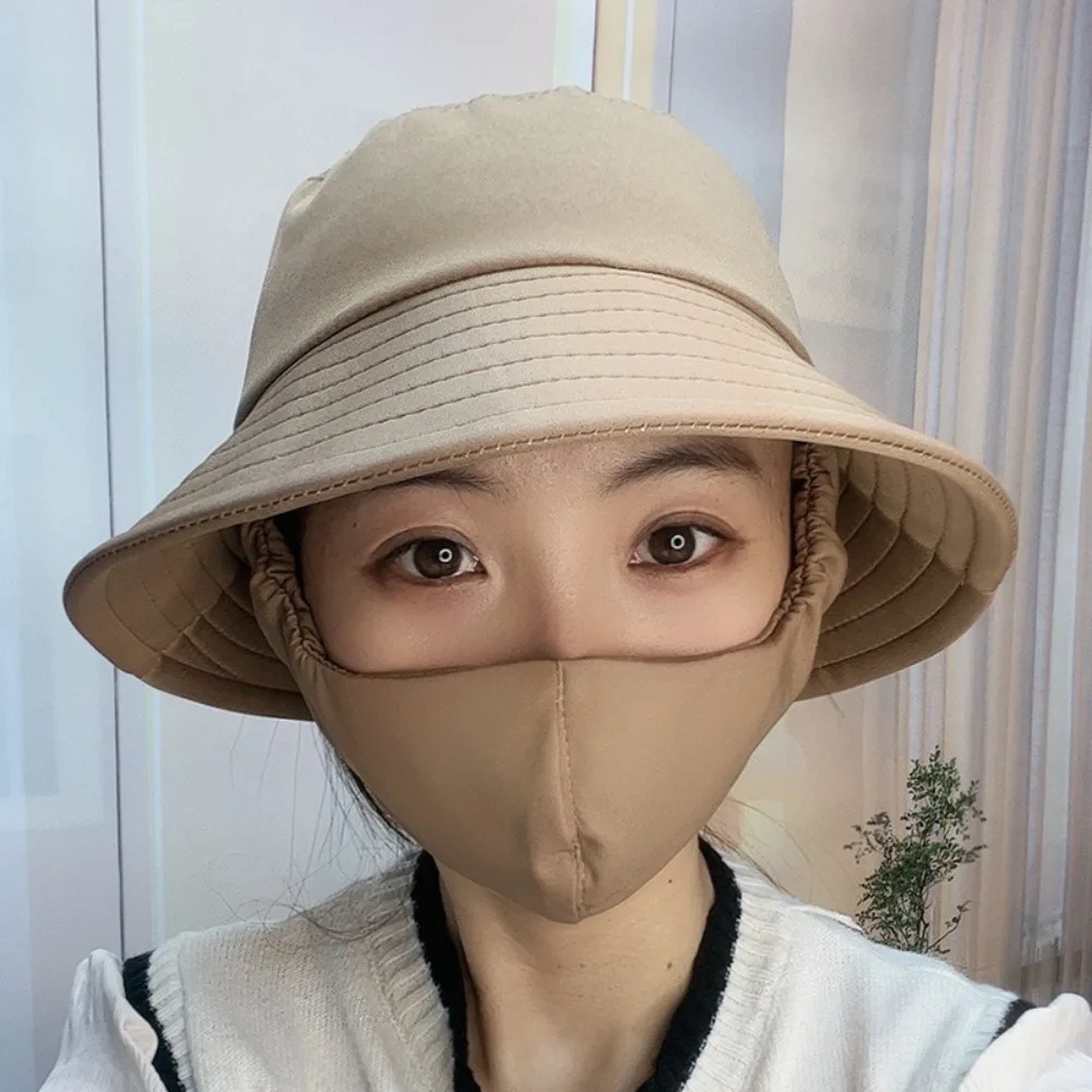 

Hot Sale Wide Brim Tea Picking Cap Anti-uv Protect Neck Agricultural Work Hat Shawl Women's Ponytail Hat Outdoor Sports