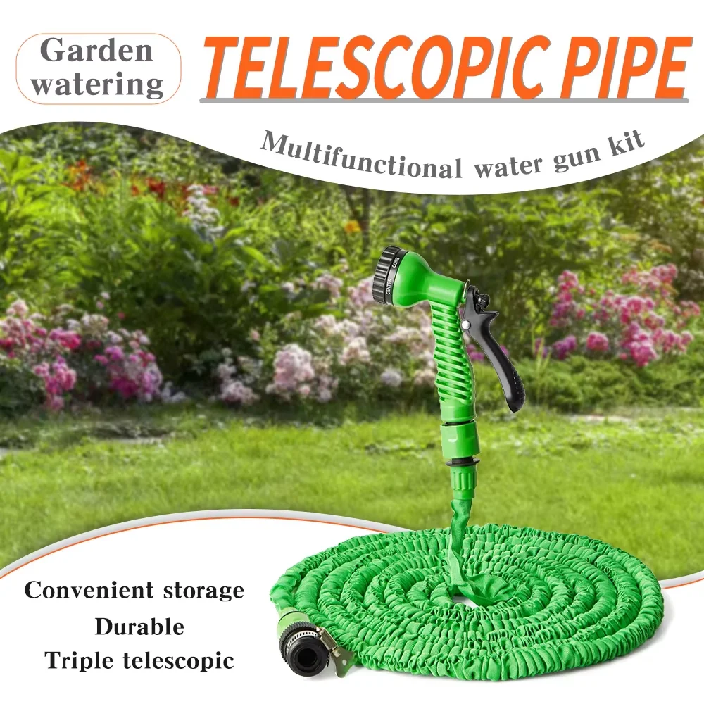 Frostproof Adjustable Garden Hose Spray Sprayer for Flowers Magic Flexible Hose for Farming Watering System