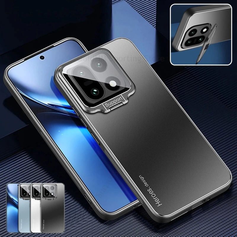 

Flip Lens Kickstand For Magsafe Case For OnePlus 15 13R 12 Wireless Charging Soft Bumper Magnetic Cover For Oneplus 13T 12R Capa