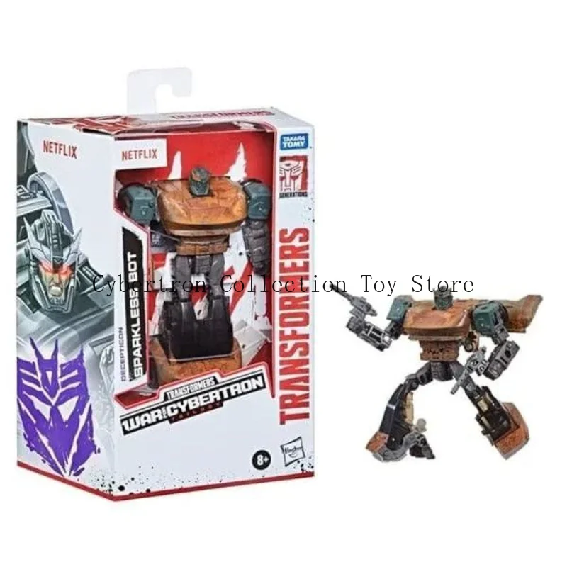 

[In Stock] Transformation Toys Netflix Limited Edition Decepticon Sparkless Bot Deluxe Class 3C Autobot Model Action Figure