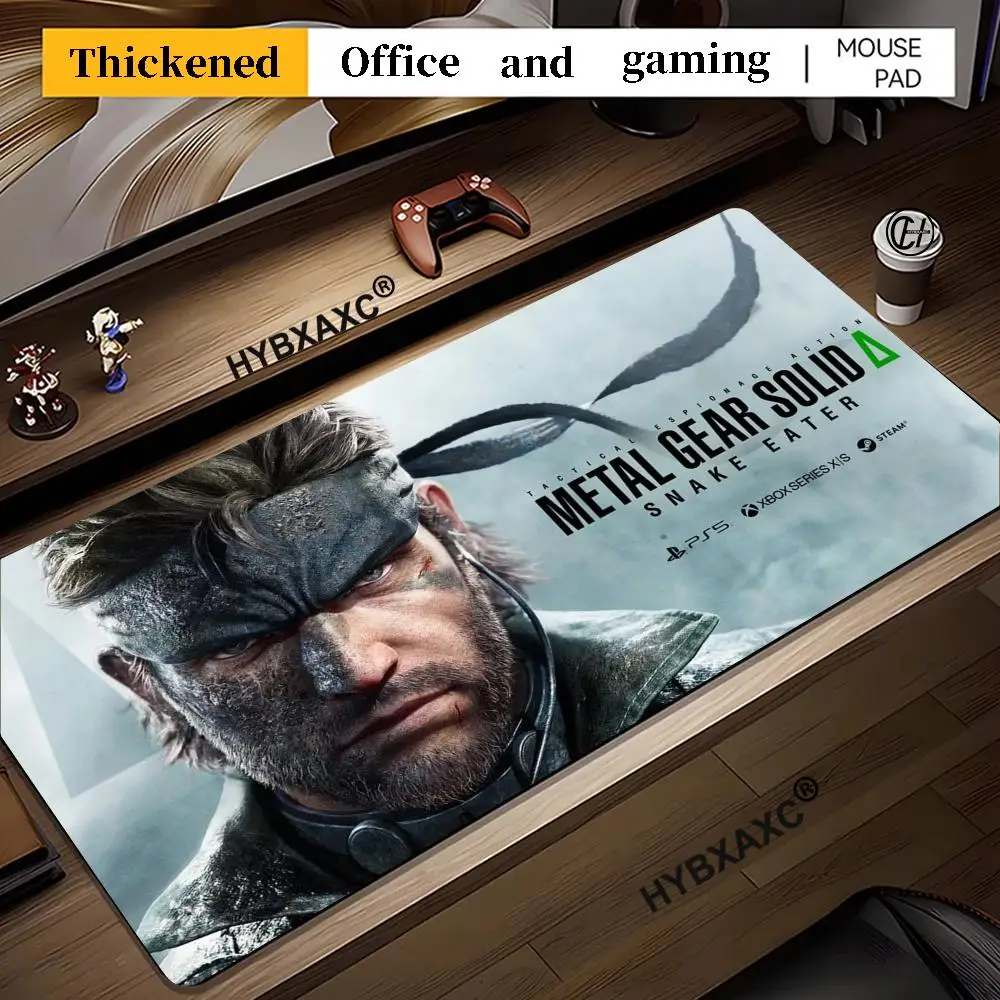 HD Game M-Metal Gear Solid Delta Snake Eater 2024 For PC Large MousePads Desk Gaming Mouse Pad Stitched Edges Base Extended XAXC