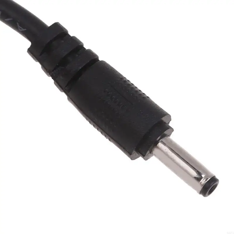 Q6PA 12V Type C Male to 3.5x1.35mm Power Cord Converter Adapter Replacement Part for Routers Speaker LED Lights Cameras