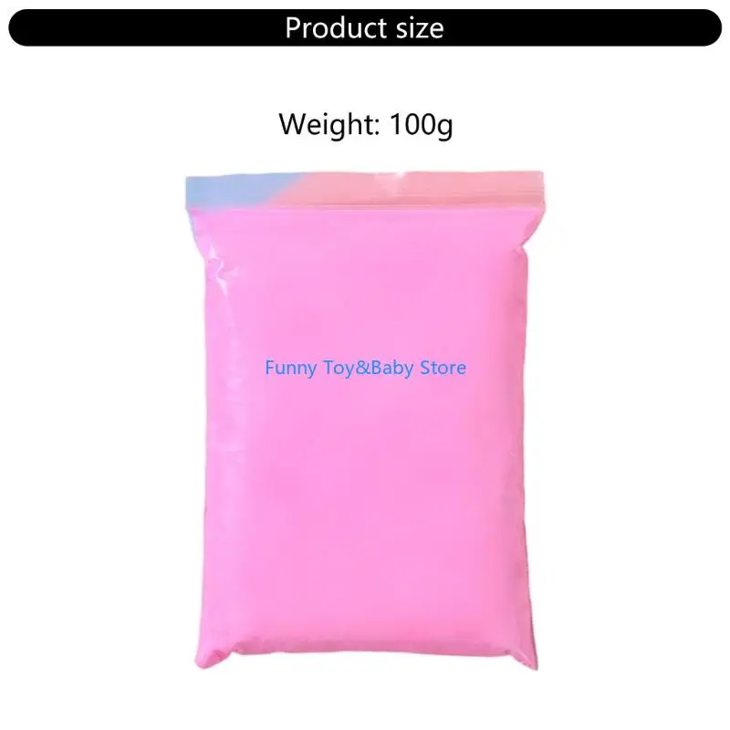 Ensemble d'argile polymère souple pour enfants, 4 pièces, créativité, couleur vibrante, projet artisanal sensoriel, jouet 100g