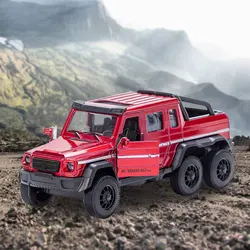 die-casting model, alloy pickup truck model, children's toy, off-road vehicle ornament, rebound car model, boys' toy