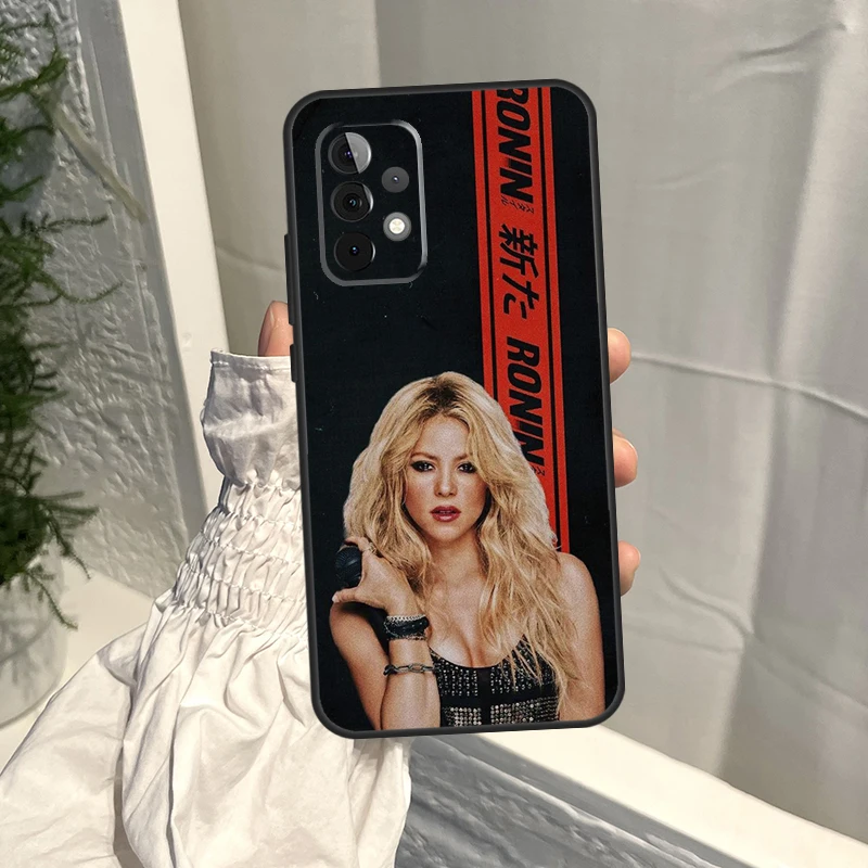 Singer Shakira Case For Samsung Galaxy A54 A34 A51 A71 A31 A11 A73 A53 A33 A13 A52 A32 A12 A14 A21S Cover