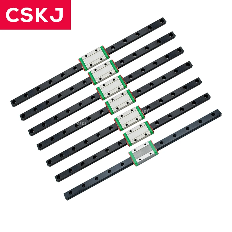 V2.4 R2 3D Printer 6PCS MGN9H 1PCS MGN12H Black Linear Rail DIY Rail Kit 250/300/350mm Build High Quality For Voron 2.4 R2