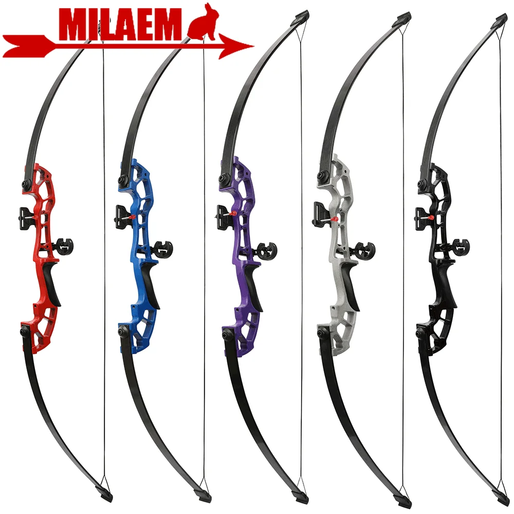 

Archery Recurve Bow 30 40 45 50 Lbs Takedown Metal Bow Riser Right Hand Target Practice Shooting Hunting Bow