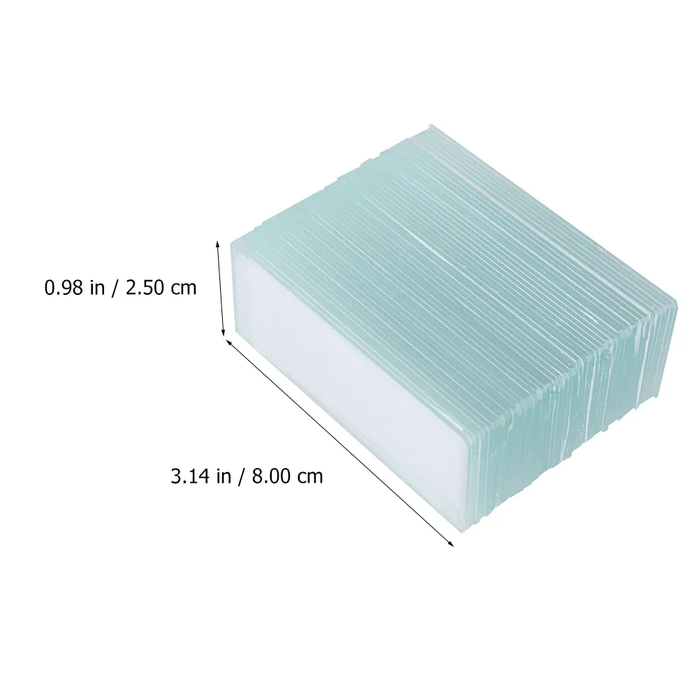 

450Pcs Microscope Slides Blank Covers Square Optical Glass No Edge Safe for Study Lab Use Microscope Slides Cover Glass