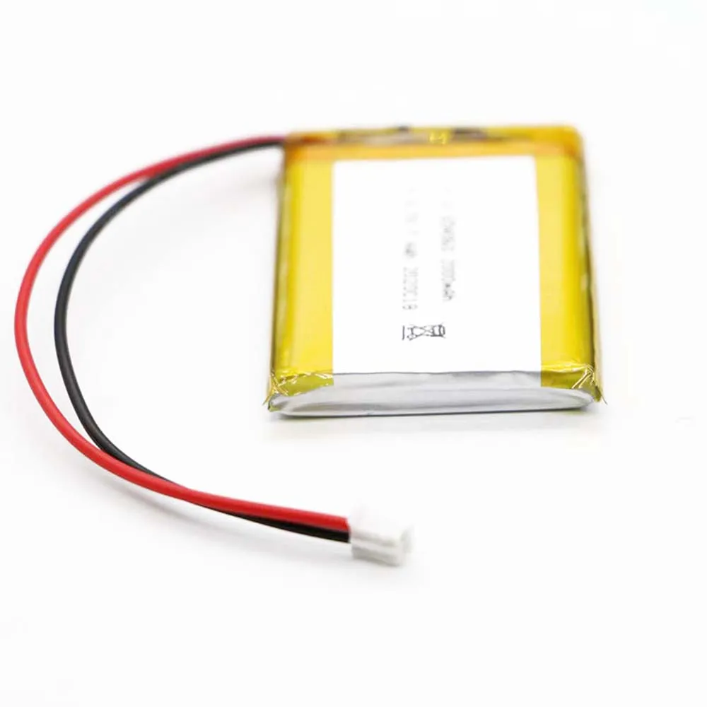 2/5/10/20 sztuk 3.7V 2000mAh 654060 bateria litowo-jonowa 2.0mm złącze JST