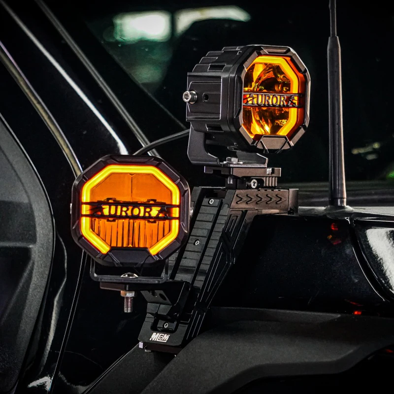 For Ford Third-Generation Raptor F150 A-Pillar Lamp Bracket Multi-Function Spotlight Mount Expansion Modification Accessories