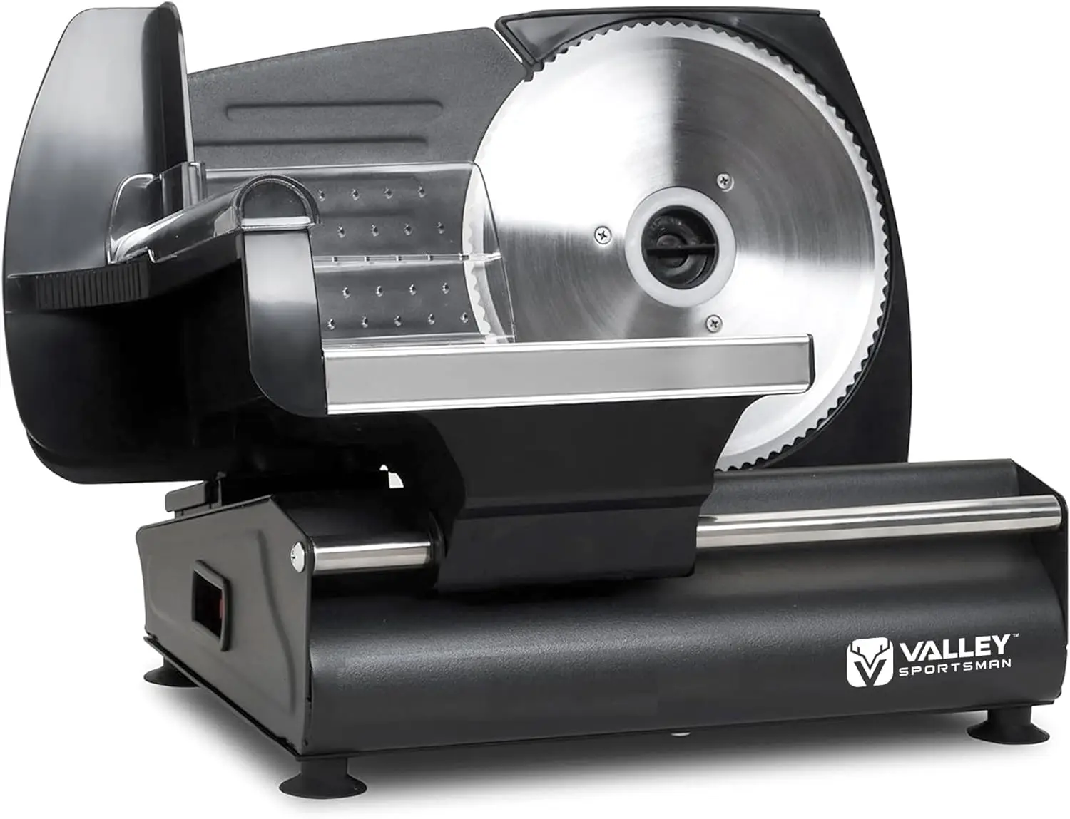 

Meat Slicer, Electric Meat Slicer with 7.5' Stainless Steel Blade, Adjustable Thickness Deli Slicers for Home Use, Easy to