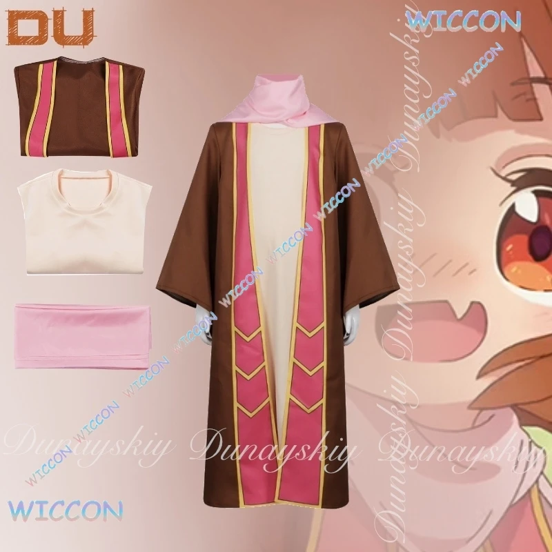 الزي الرسمي/ابنة الملك الشيطان لطيفة جدًا!! أنيمي دو كوسبلاي كينغ الشيطان فقط أزياء تنكرية طويلة رداء