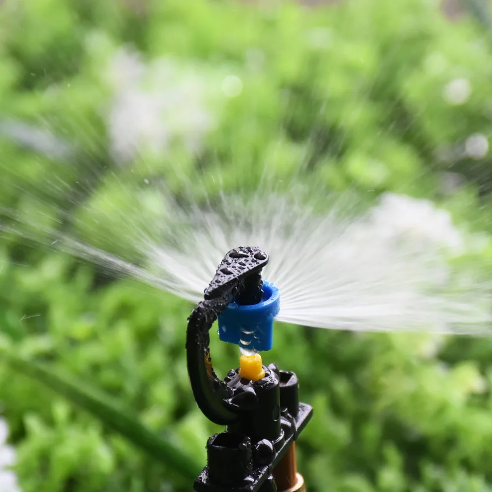 10pcs G Type 180 360 Degree Rotating Micro Sprinkler Nozzle Hanging Nozzle For Garden Greenhouse Irrigation