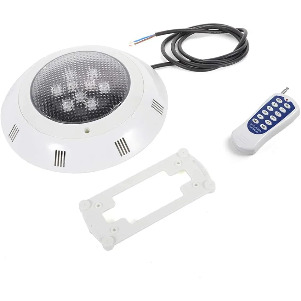 

Underwater Swimming Pool Lights 54W 12V RGB LED Color Changing IP68 Waterproof Underwater Light with Remote Control