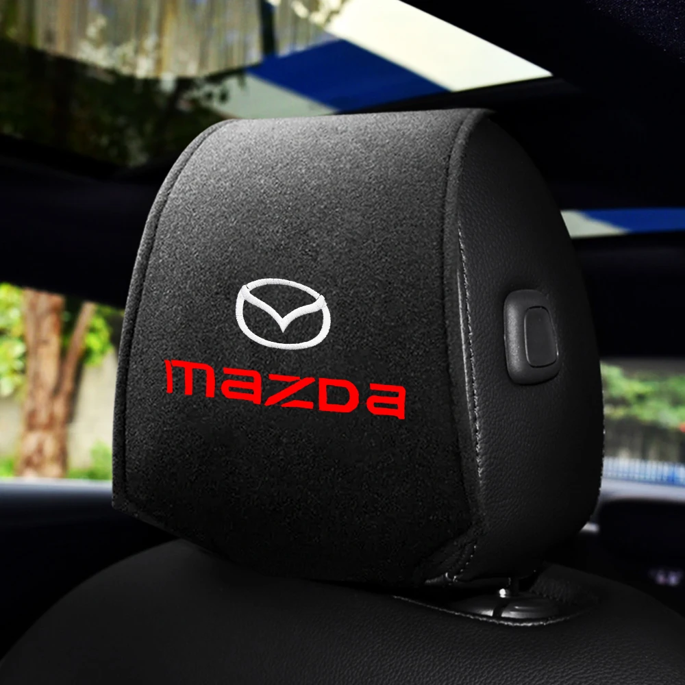 Car Headrest Cushion Neck Pillow Case Seat Headrest Pillow Cover Accessories For Mazda 3 Bk 6 Encosella Atez Gh CX 5 2 90 30 50