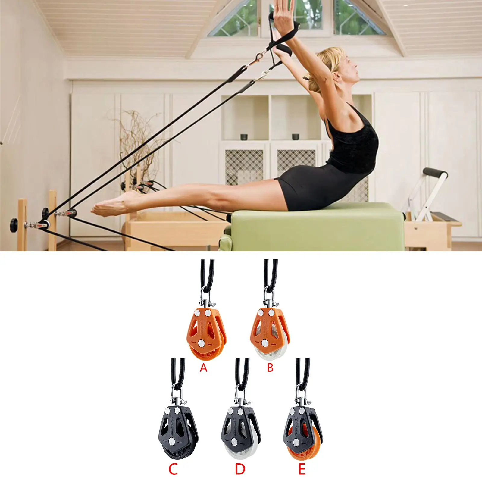 

Одинарный поворотный блок для парусной лодки с подшипником скольжения, ролик из АБС-пластика, прочный