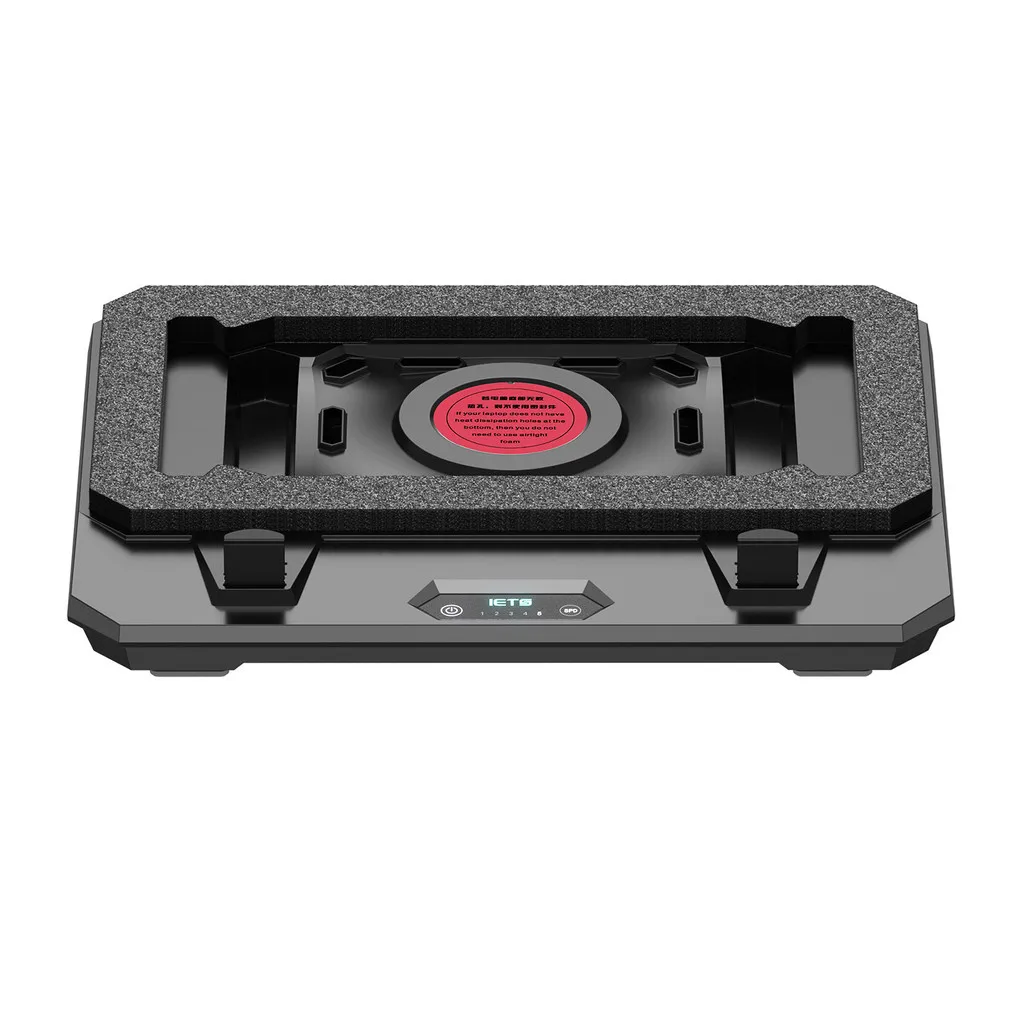IETS GT350 Compressed Air Notebook Radiator Base, Silent Air-Cooled Cooling Device, Dust-Proof Turbofan