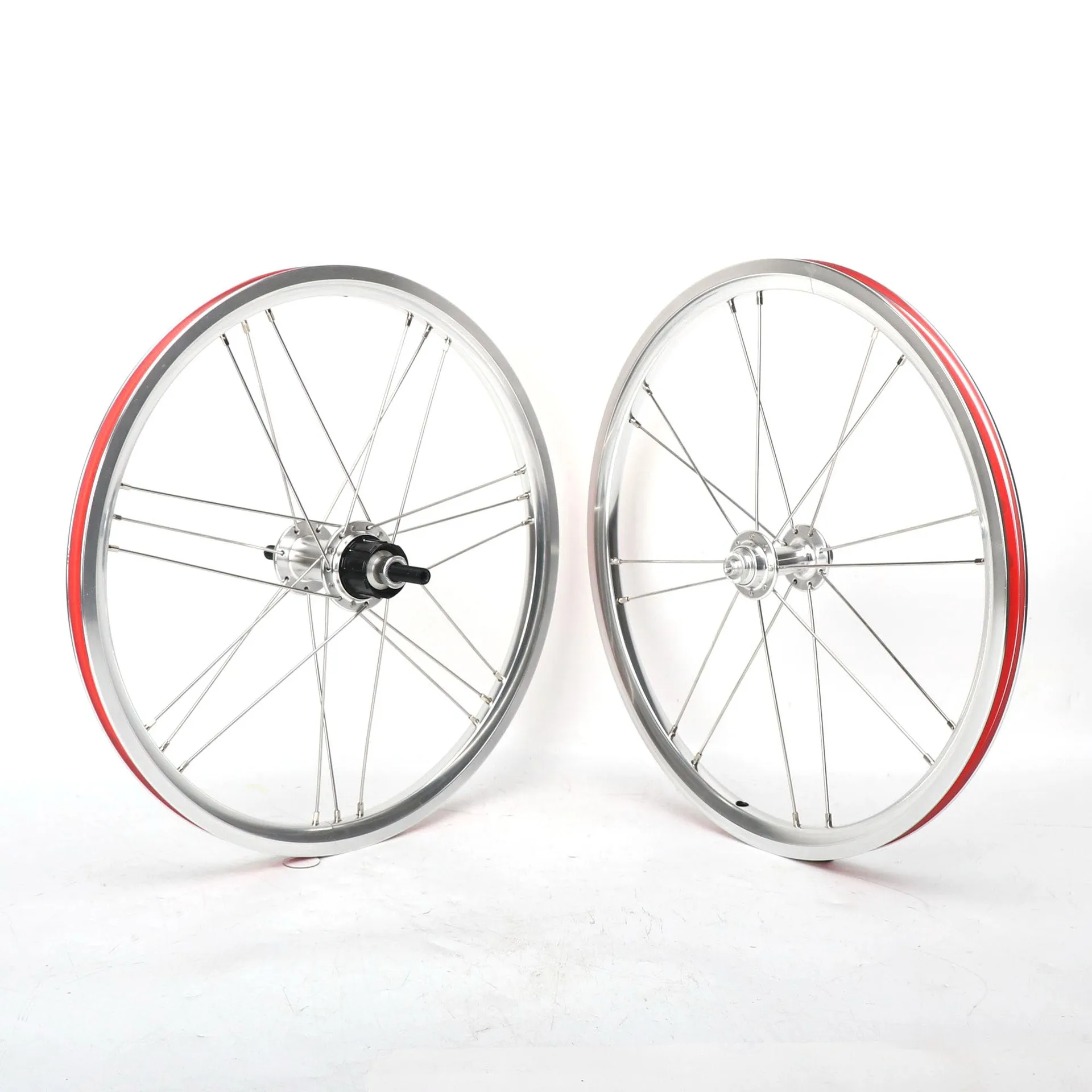 자전거 휠 Bicycle Wheel Set 16 Inch 349 Small Cloth V Brake 4 Peilin Outer 5 Speed 74-112G3 Hole Hub Bicycle Rims