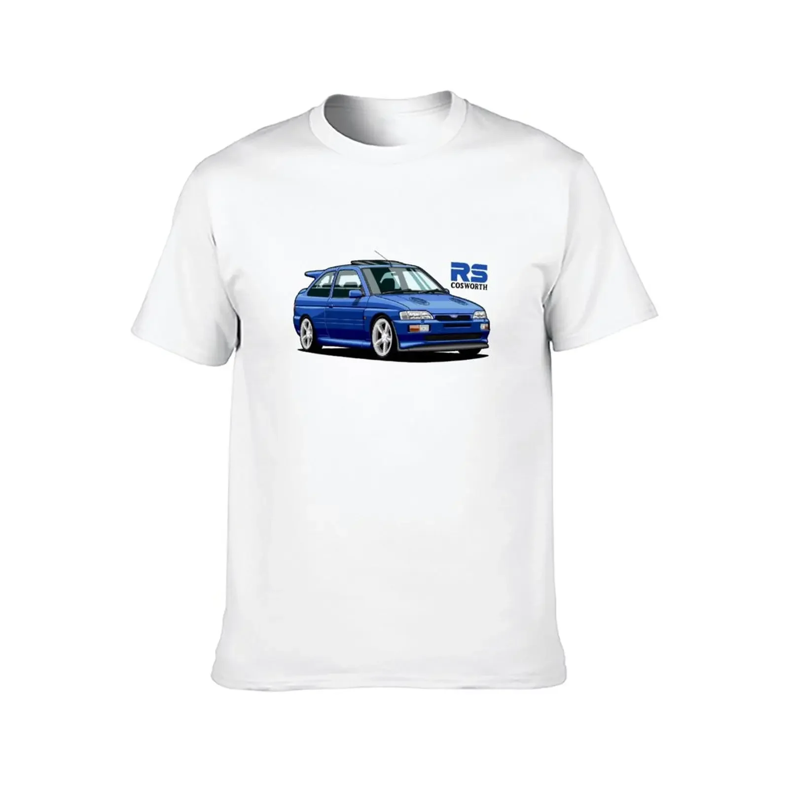 Escort RS Cosworth (blue) T-Shirt graphics t shirt kawaii clothes men graphic t shirts