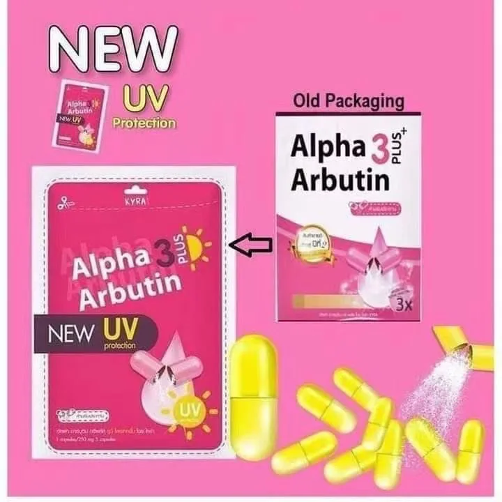 3 cajas de mezcla de polvos Alpha Arbutin 3 Plus con loción para aclarar la piel, iluminar y reducir las imperfecciones de la piel oscura